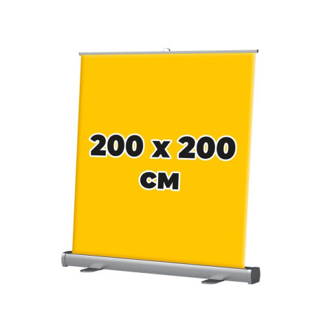 Мобильный стенд Роллап DLC алюминий, 200x200см, 4,2кг