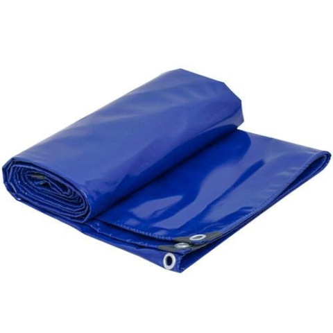 Тентовая ткань ПВХ Taltex HS5002G синяя, лакированная, 900 г/м2, 3x50м